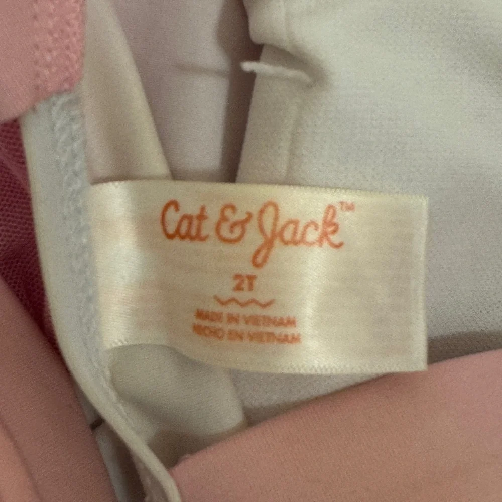 Cat & Jack Pink Unicorn Kids Swim One Piece